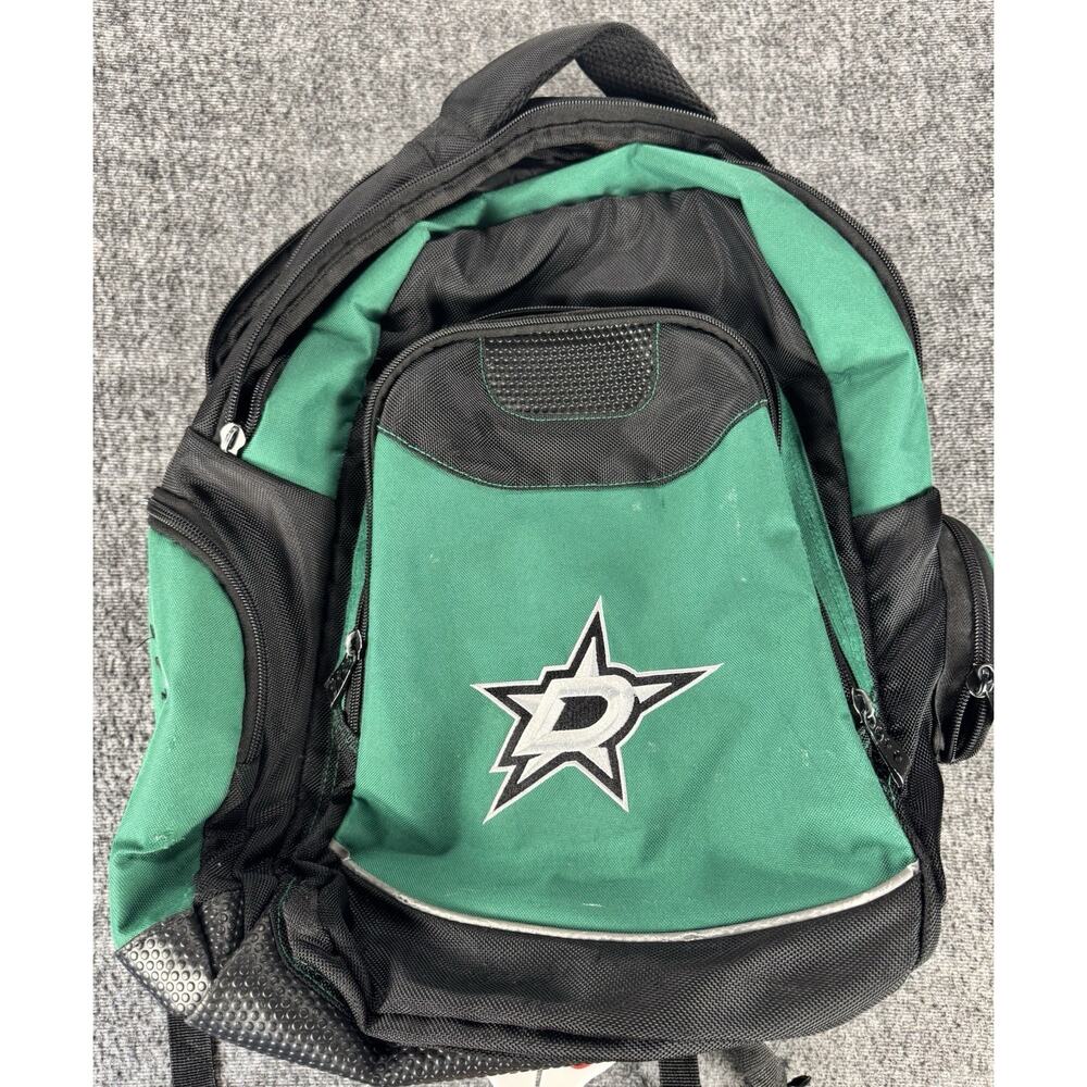 NHL Dallas Stars Backpack Several Pockets-Satisfactory Condition